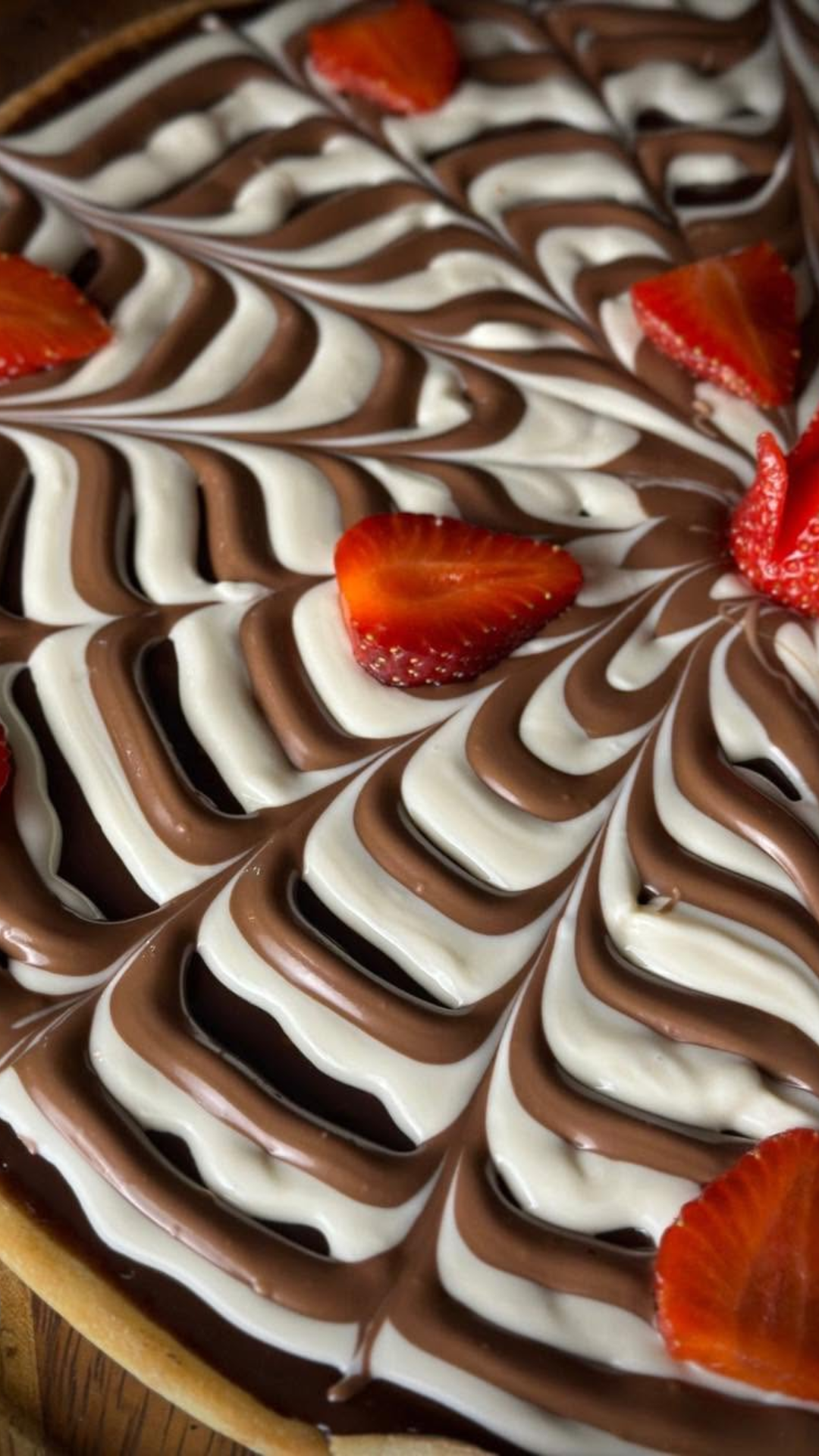 Pizza doce Dois Amores