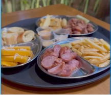 Rodízio de porções da Pizzaria Monções